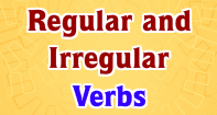 Regular Verb VS Irregular Verb