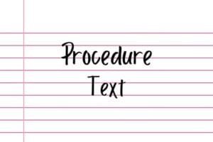 procedure text