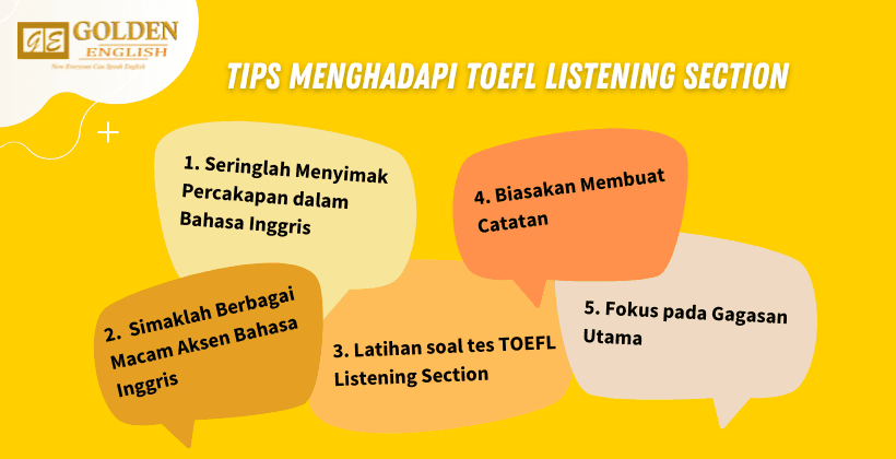 tips mengerjakan toefl listening section