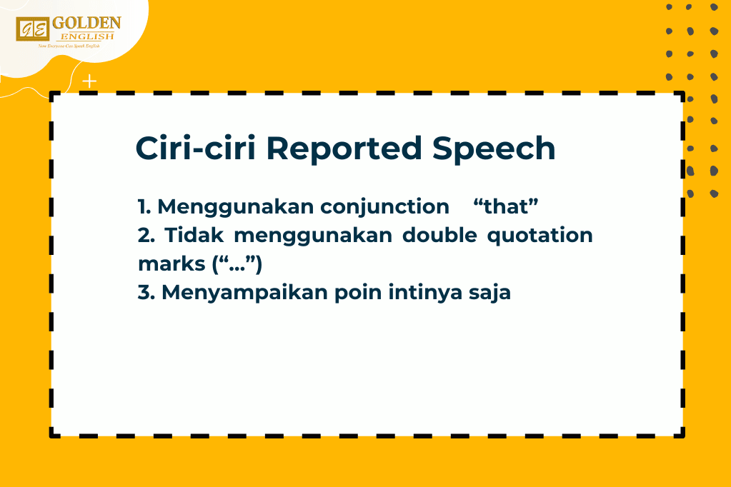 reported speech