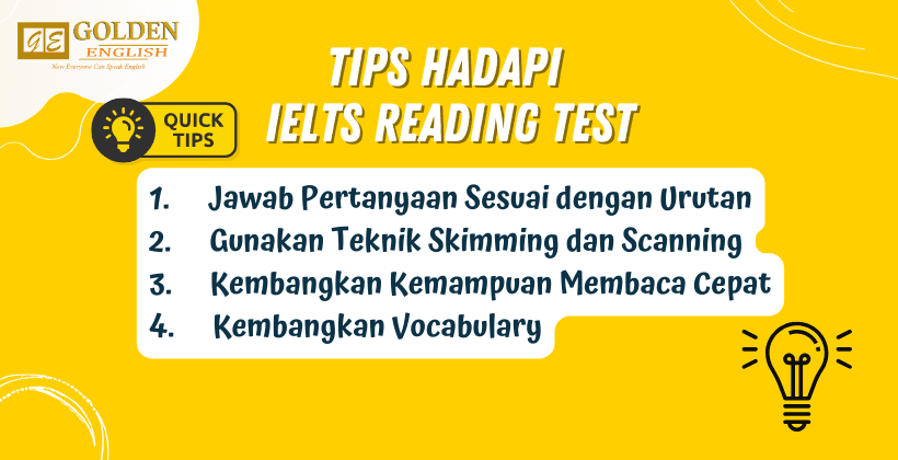 tips menghadapi ielts reading