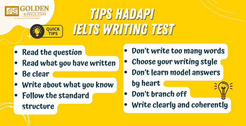 tips menghadapi ielts writing