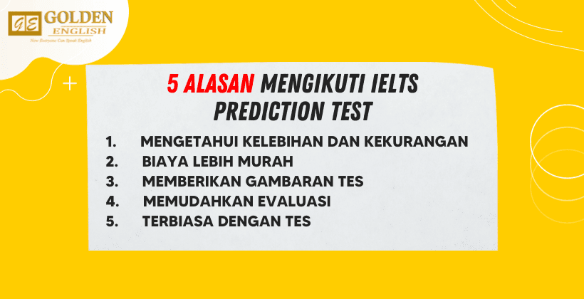 5 Alasan Penting Mengikuti Tes IELTS Prediksi (IELTS Prediction Test)