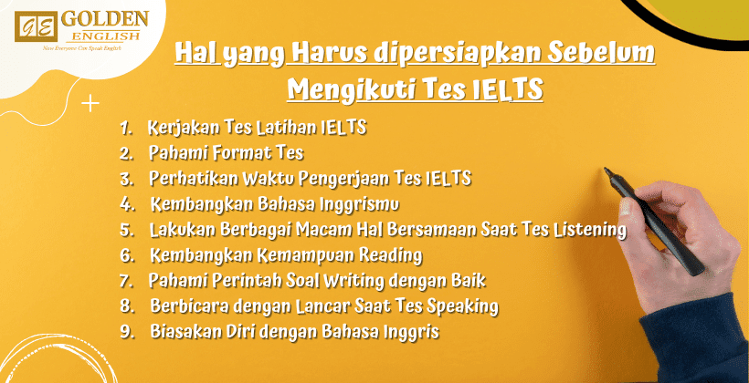 persiapan tes ielts