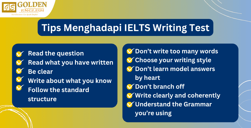 11 Tips Meningkatkan Skor Tes IELTS Writing Task 1 dan Task 2