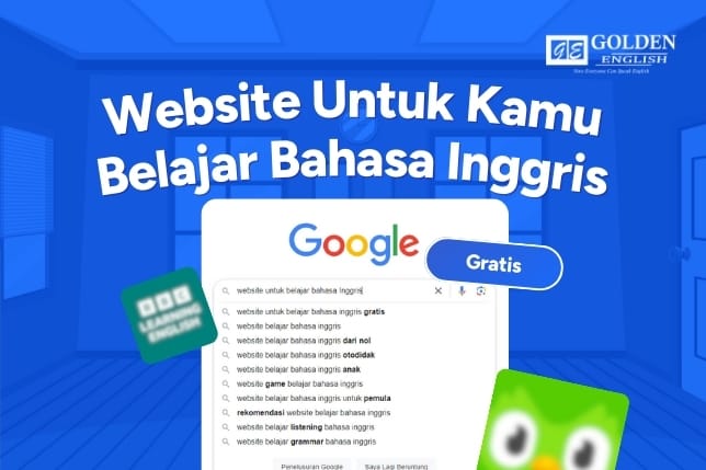 Website Belajar Bahasa Inggris 